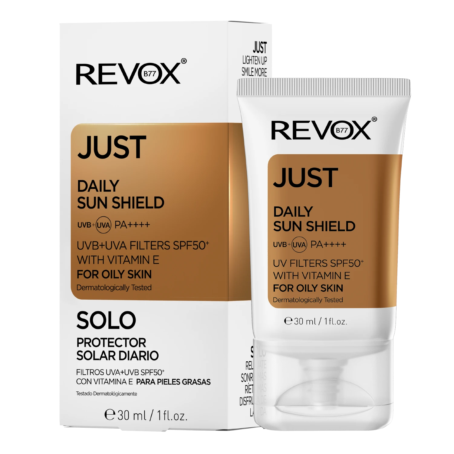 Revox Daily Sun Shield for Oily Skin 30ml